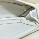 CHANEL Matelasse Chain Shoulder Bag Lamb Skin Beige Gold CC Auth 97457-20