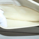 CHANEL Matelasse Chain Shoulder Bag Lamb Skin Beige Gold CC Auth 97457-22