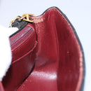 CHANEL Matelasse Chain Shoulder Bag Lamb Skin Black Gold CC Auth 97459-21