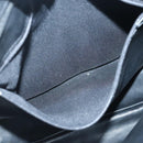 BALLY Chain Shoulder Bag Leather Black Gold Auth 97462-21