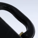 BALLY Attache Case Trunk Leather Black Auth 97465-8