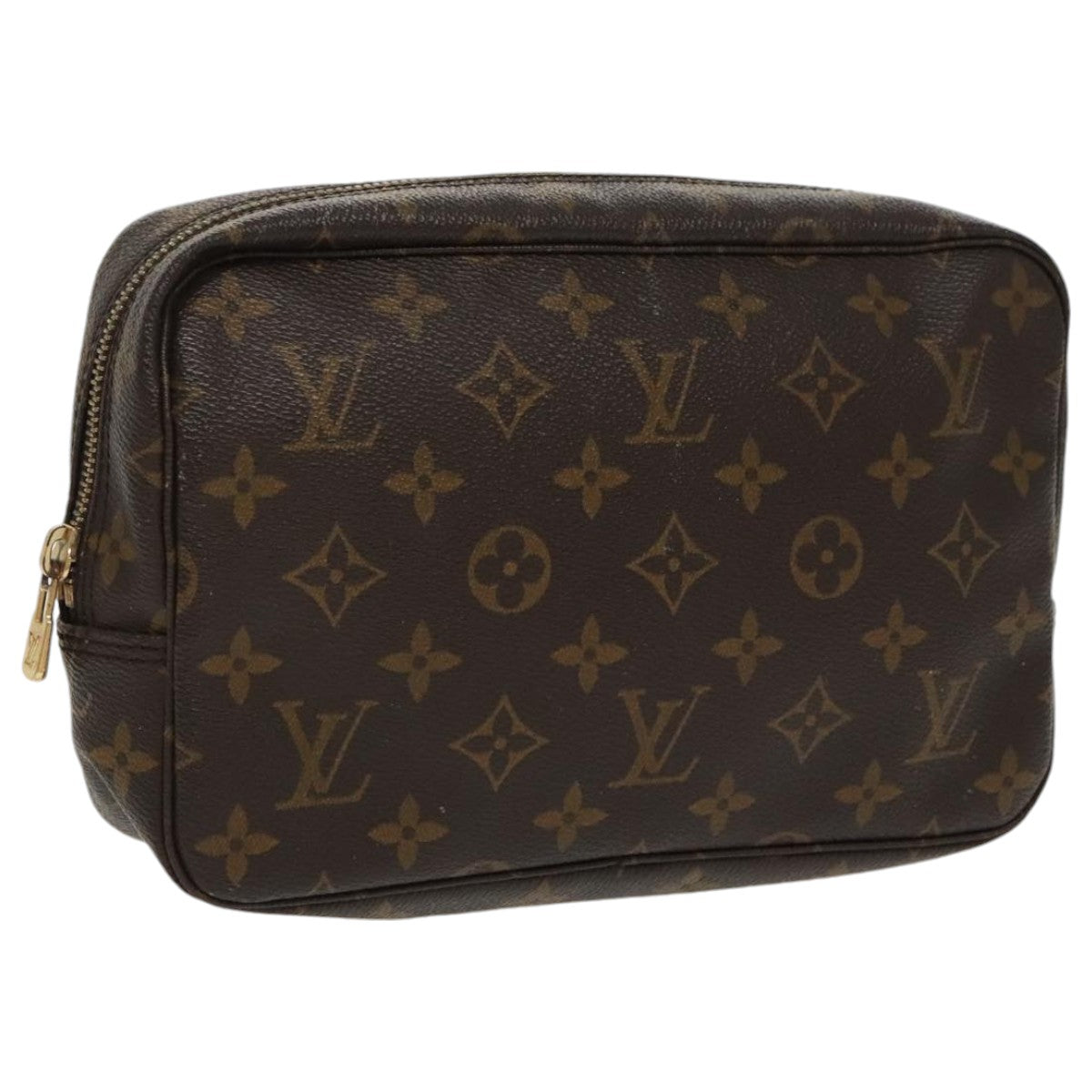 LOUIS VUITTON Monogram Trousse Toilette 23 Clutch Bag M47524 LV Auth 97469