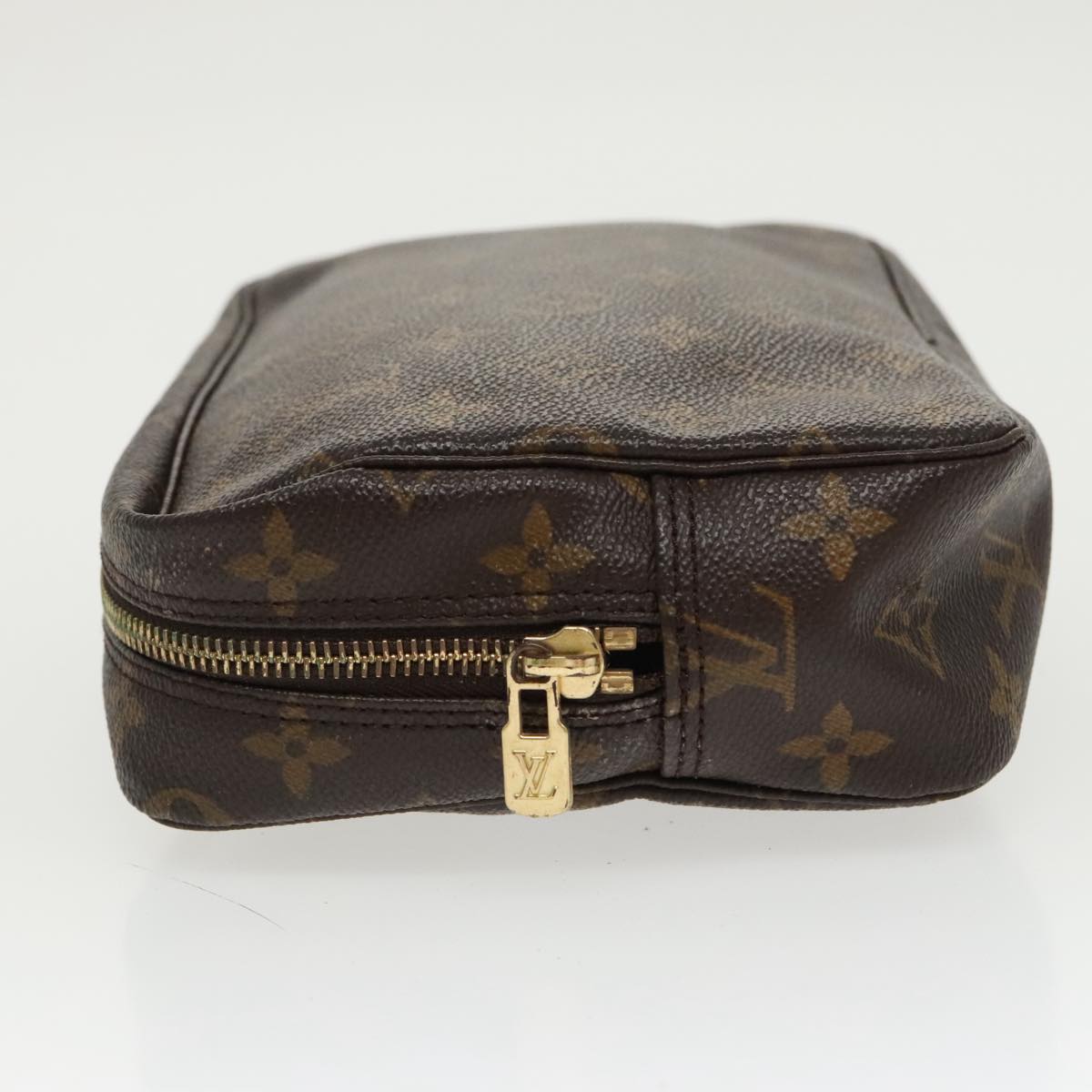 LOUIS VUITTON Monogram Trousse Toilette 23 Clutch Bag M47524 LV Auth 97469