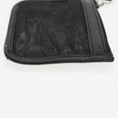 GUCCI Hand Bag Leather Black 000 2058 0500 5 Auth 97473-21