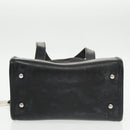 GUCCI Hand Bag Leather Black 000 2058 0500 5 Auth 97473-5