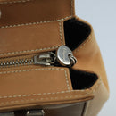 Salvatore Ferragamo Shoulder Bag Leather Beige Auth 97475-10