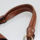 BALLY Hand Bag Leather Brown Auth 97476-9