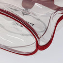 PRADA Hand Bag Canvas Vinyl 2way Red Auth 97486-17