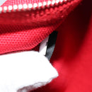 PRADA Hand Bag Canvas Vinyl 2way Red Auth 97486-29