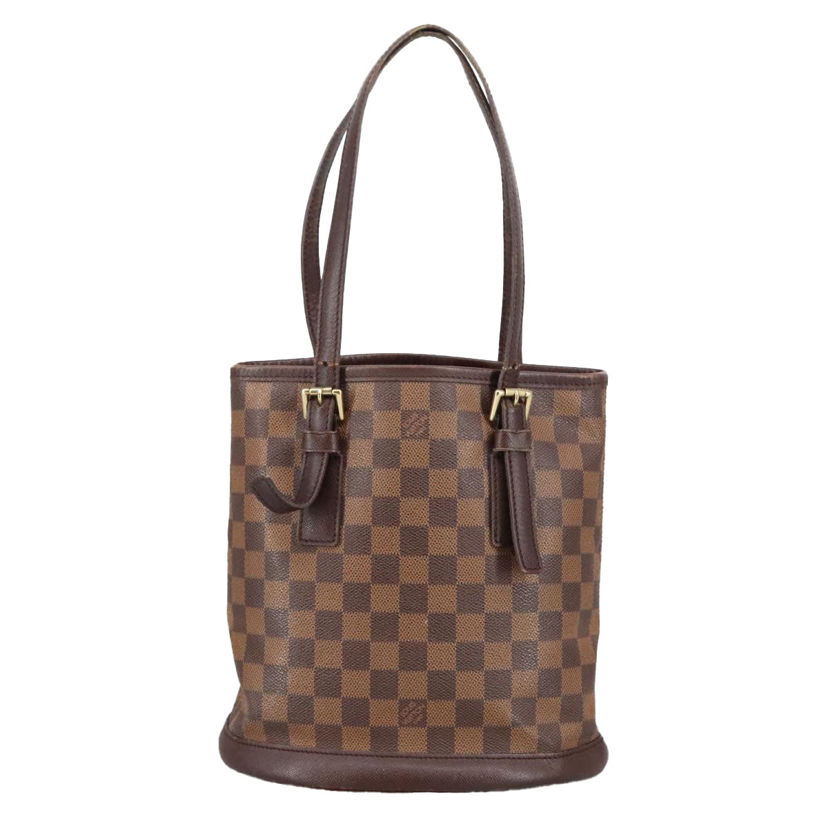 LOUIS VUITTON Damier Ebene Marais Shoulder Bag N42240 LV Auth 97490