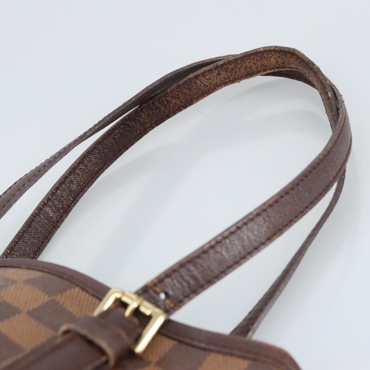 LOUIS VUITTON Damier Ebene Marais Shoulder Bag N42240 LV Auth 97490