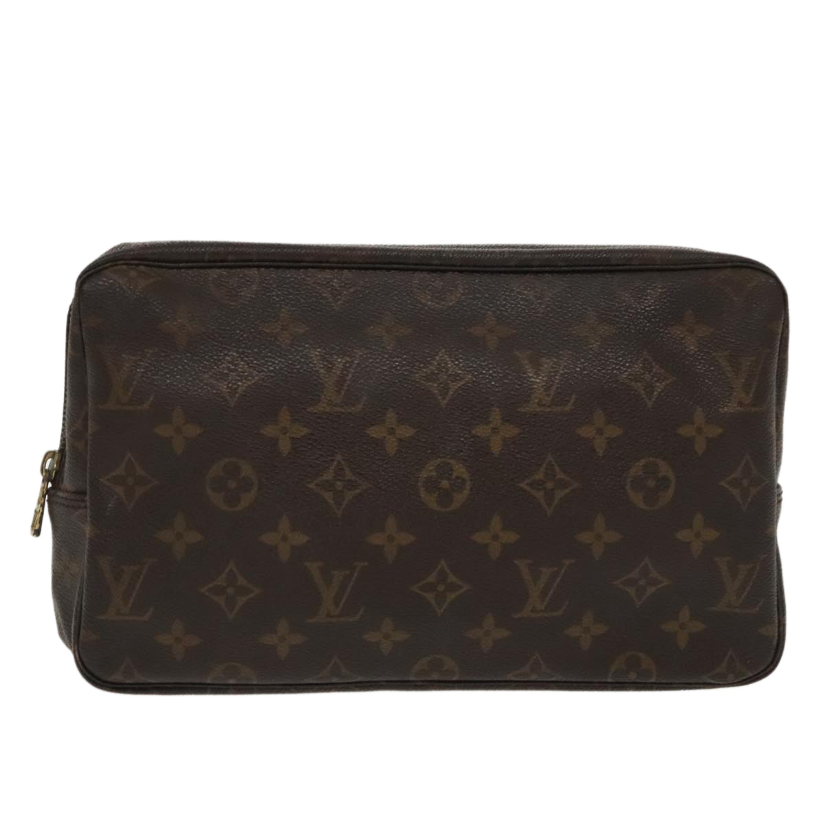 LOUIS VUITTON Monogram Trousse Toilette 28 Clutch Bag M47522 LV Auth 97515