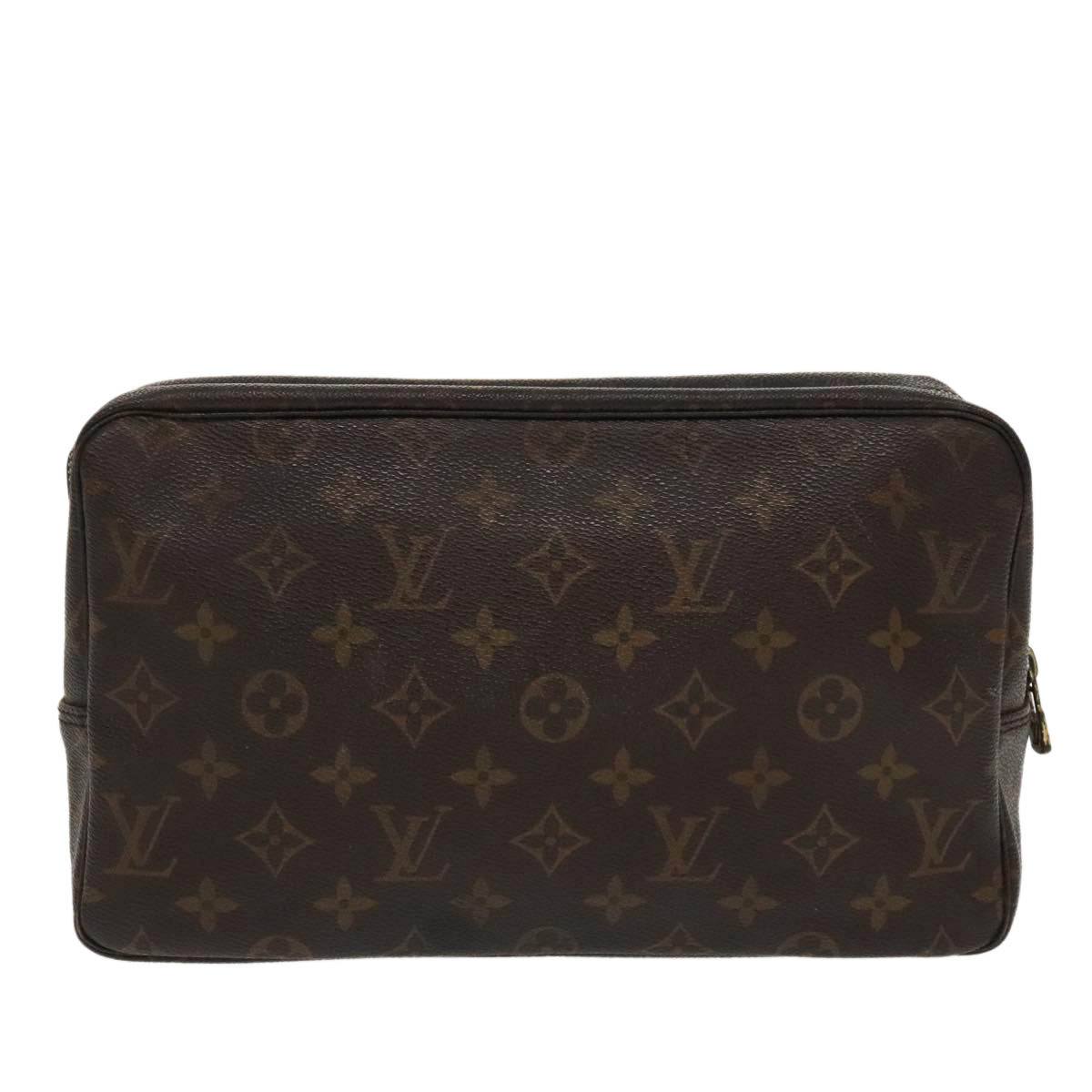 LOUIS VUITTON Monogram Trousse Toilette 28 Clutch Bag M47522 LV Auth 97515 - 0