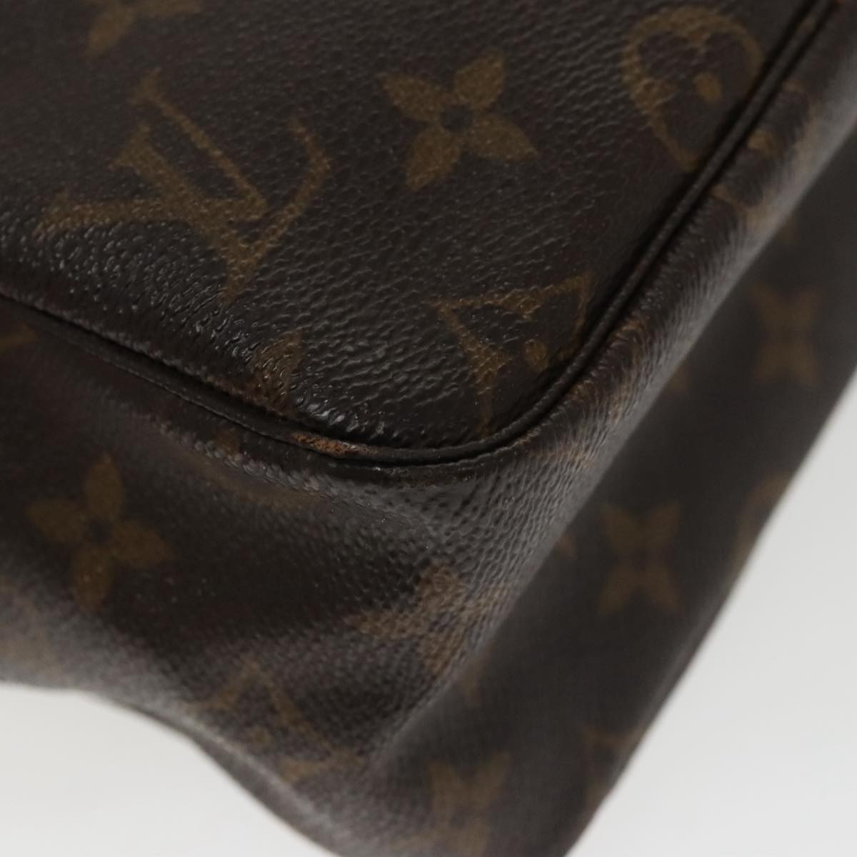 LOUIS VUITTON Monogram Trousse Toilette 28 Clutch Bag M47522 LV Auth 97515