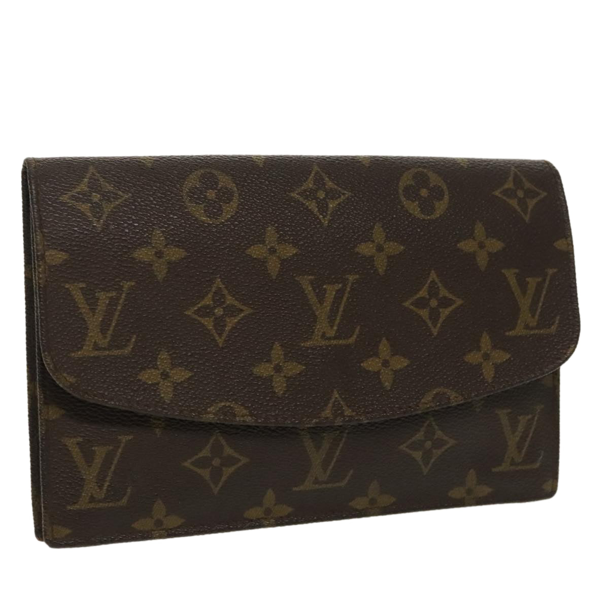 LOUIS VUITTON Monogram Pochette Rabat 20 Clutch Bag M51935 LV Auth 97518