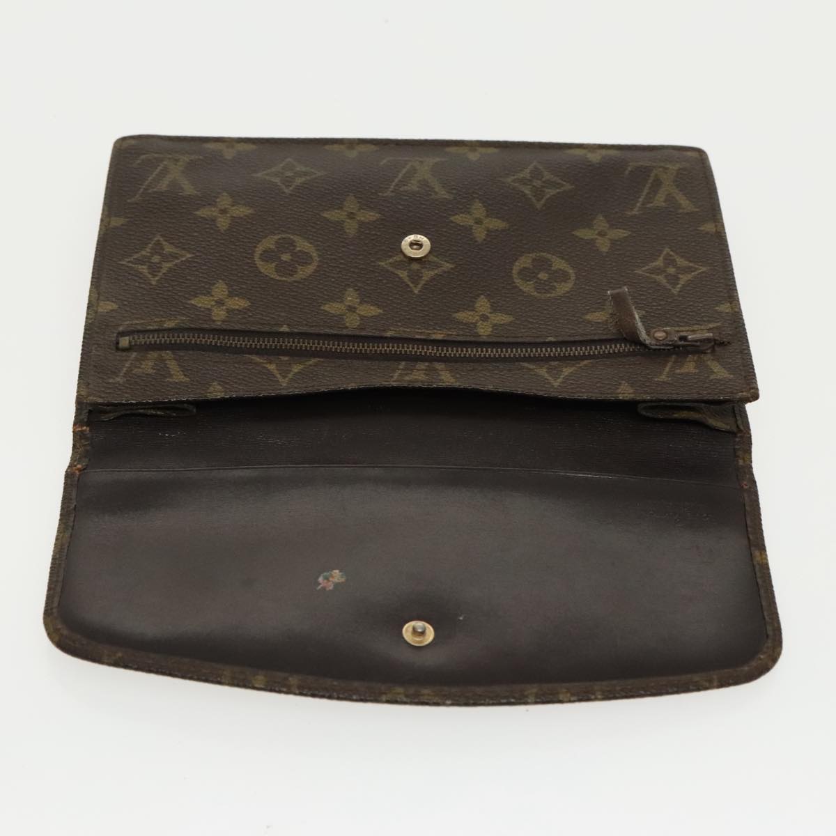 LOUIS VUITTON Monogram Pochette Rabat 20 Clutch Bag M51935 LV Auth 97518