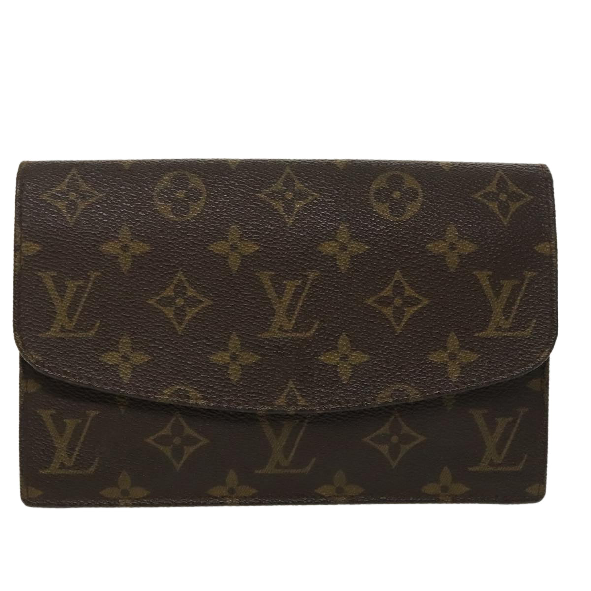 LOUIS VUITTON Monogram Pochette Rabat 20 Clutch Bag M51935 LV Auth 97518