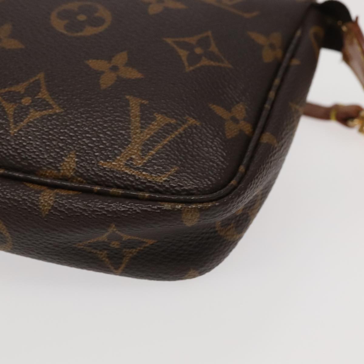 LOUIS VUITTON Monogram Pochette Accessoires Pouch M51980 LV Auth 97549