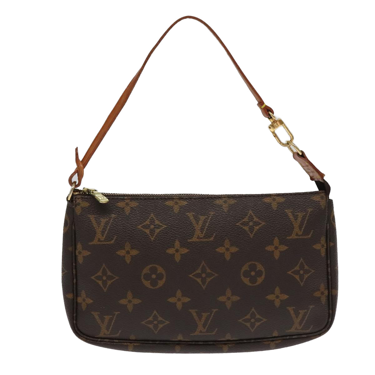 LOUIS VUITTON Monogram Pochette Accessoires Pouch M51980 LV Auth 97549