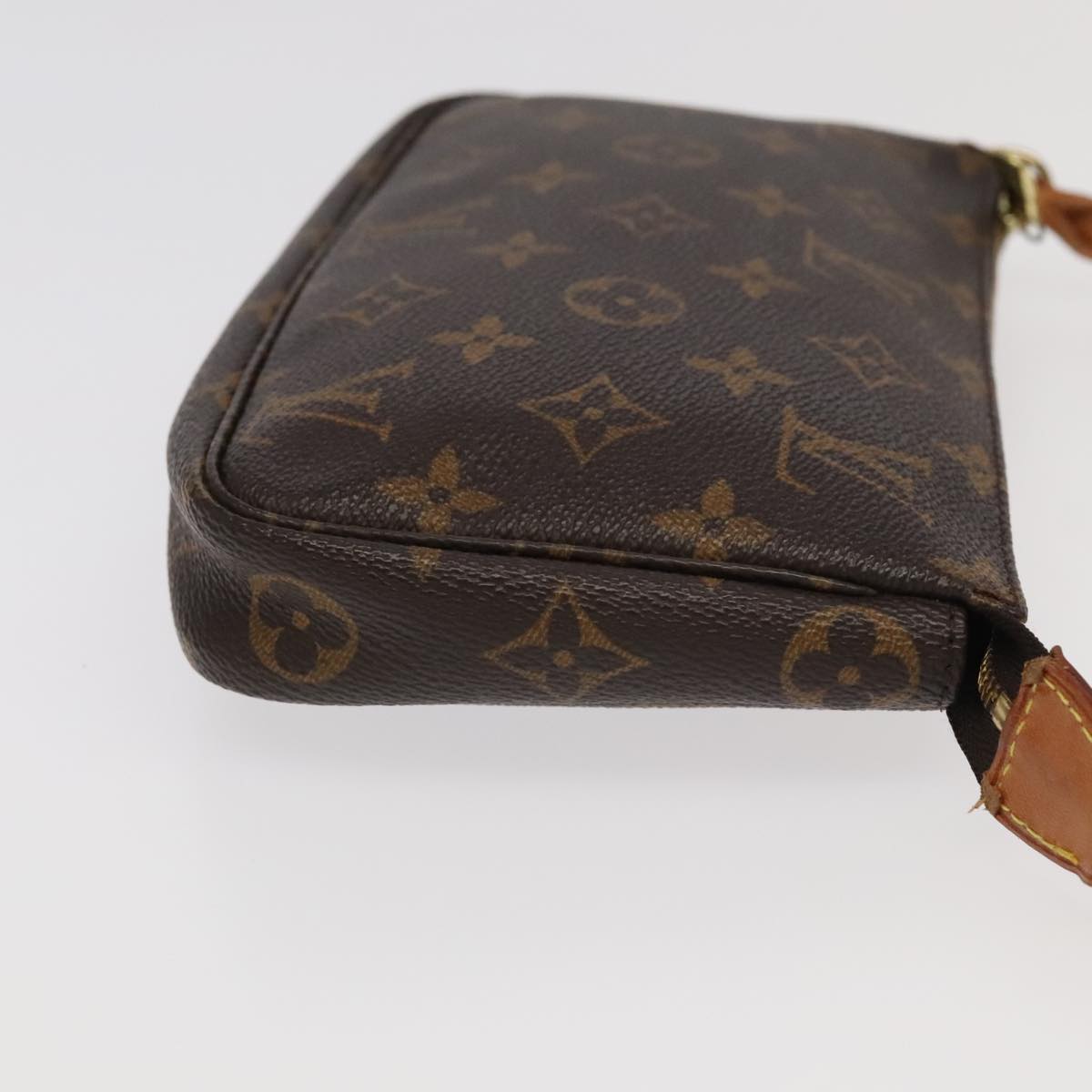 LOUIS VUITTON Monogram Pochette Accessoires Pouch M51980 LV Auth 97549