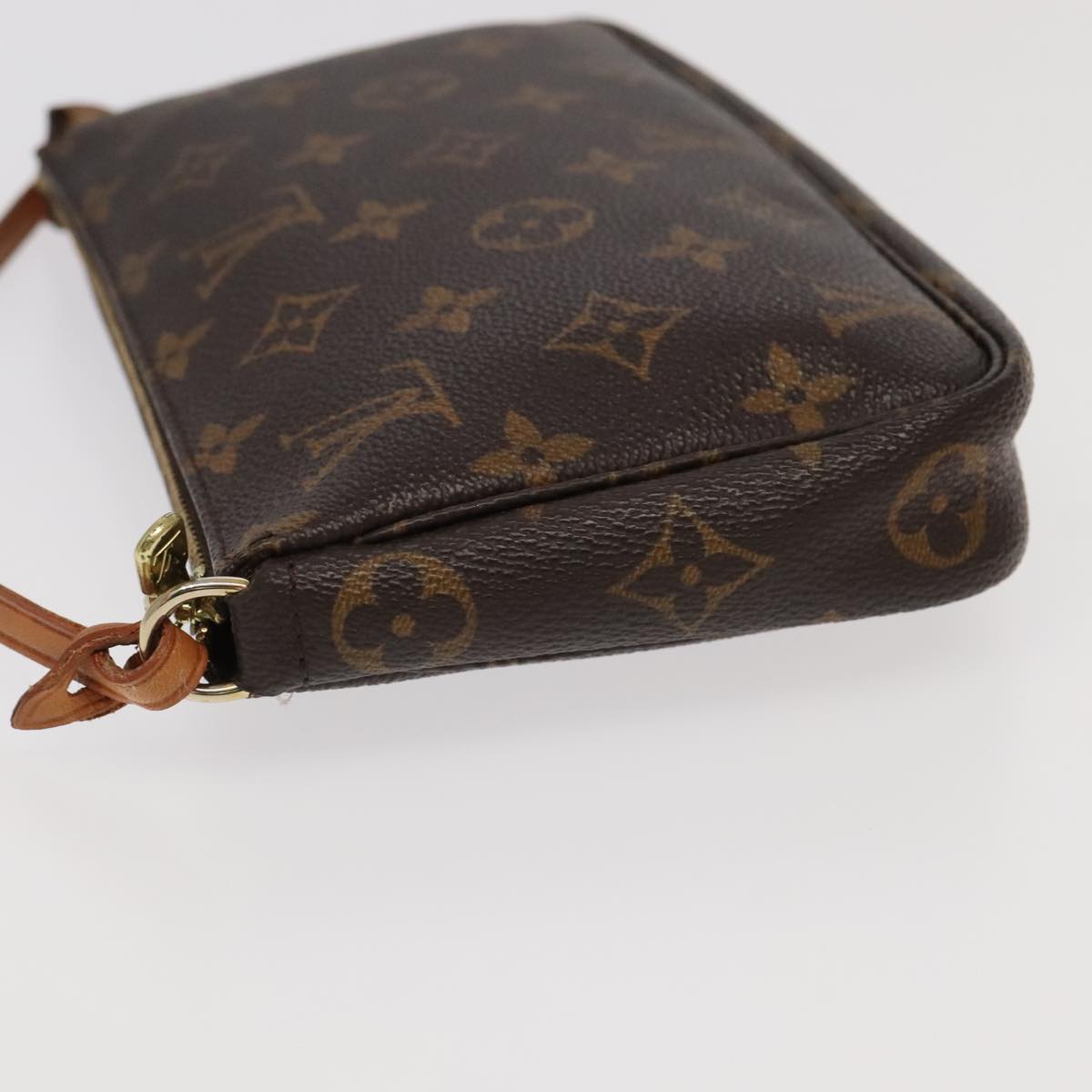 LOUIS VUITTON Monogram Pochette Accessoires Pouch M51980 LV Auth 97549