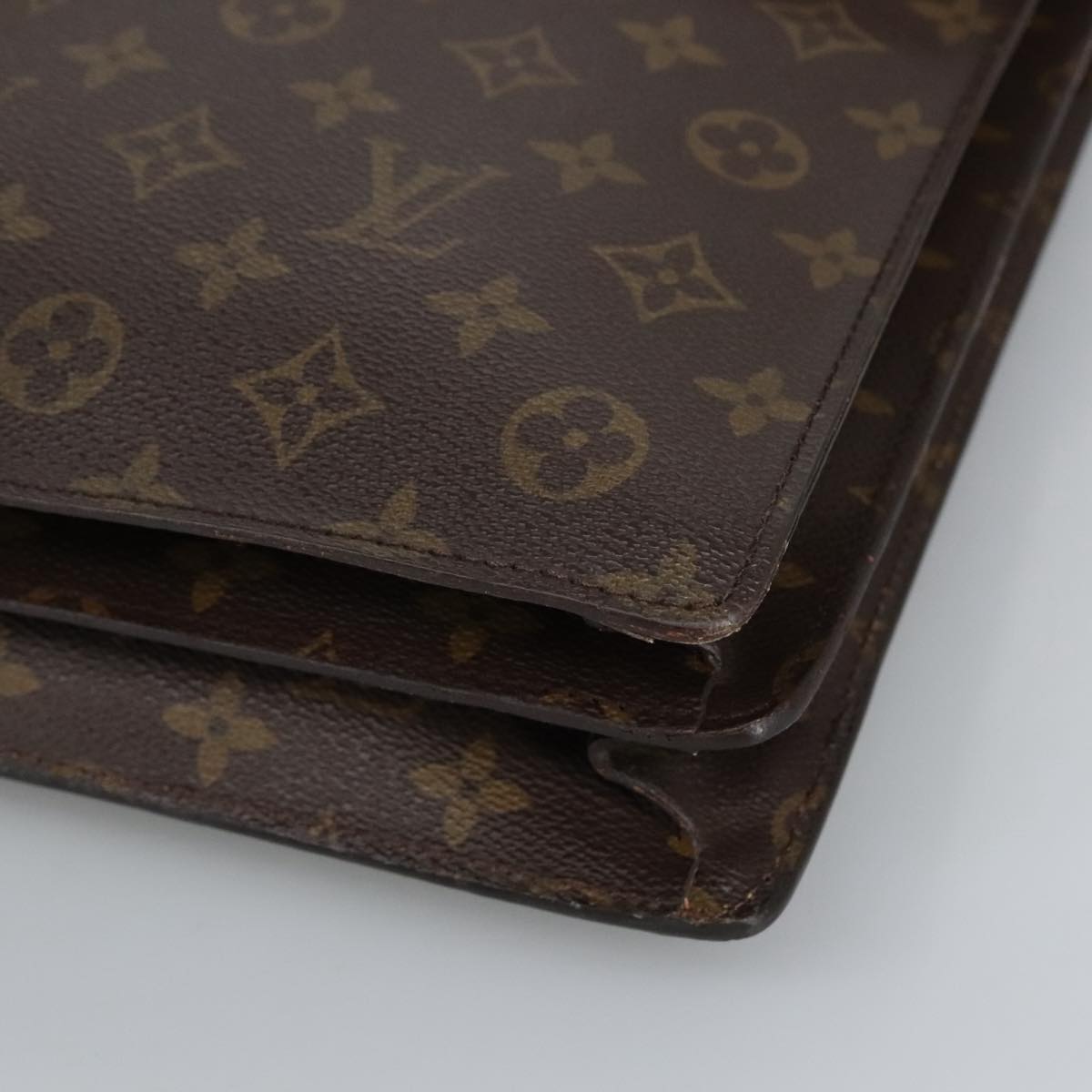 LOUIS VUITTON Monogram Serviette Conseiller Briefcase M53331 LV Auth 97584