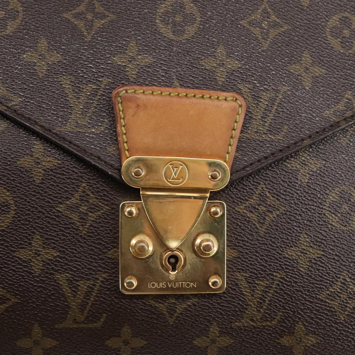 LOUIS VUITTON Monogram Serviette Conseiller Briefcase M53331 LV Auth 97584