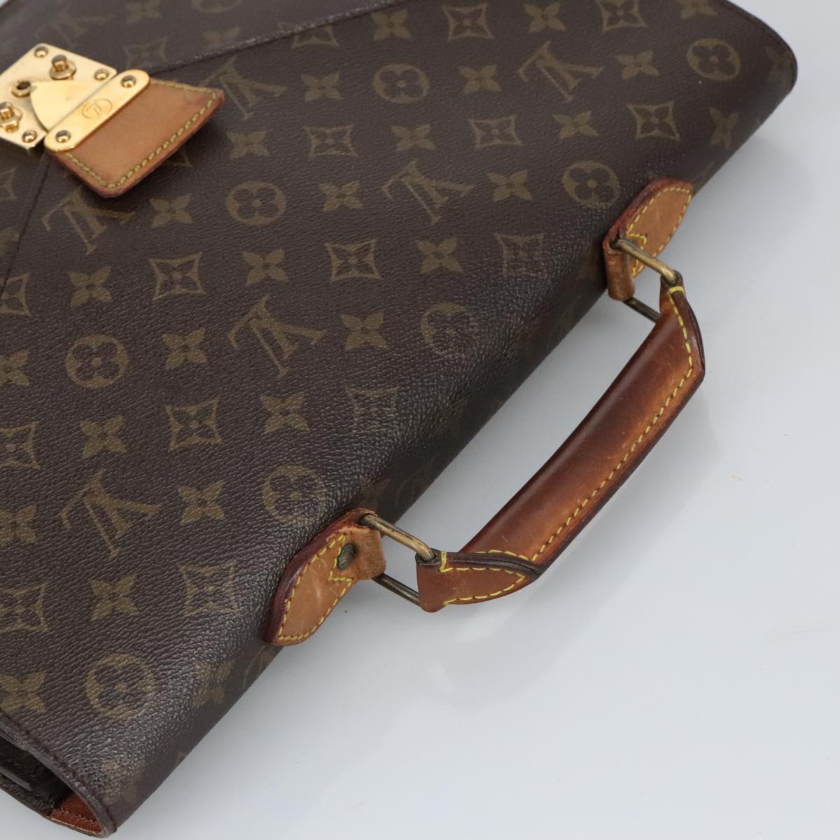 LOUIS VUITTON Monogram Serviette Conseiller Briefcase M53331 LV Auth 97584