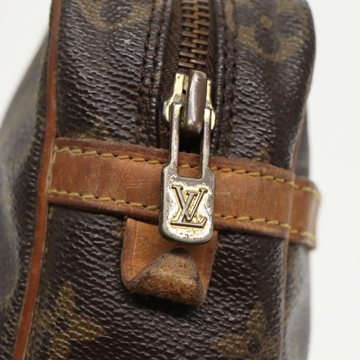 LOUIS VUITTON Monogram Compiegne 23 Clutch Bag M51847 LV Auth 97596