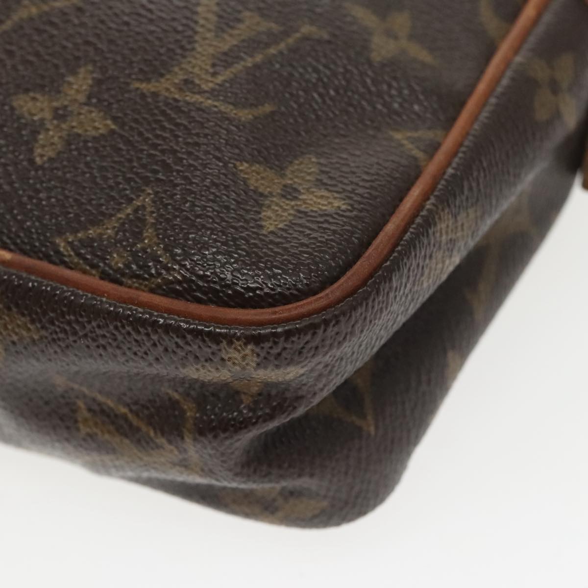 LOUIS VUITTON Monogram Compiegne 23 Clutch Bag M51847 LV Auth 97596