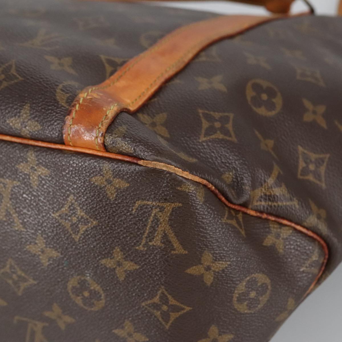 LOUIS VUITTON Monogram Sac Shopping Tote Bag M51108 LV Auth 97608