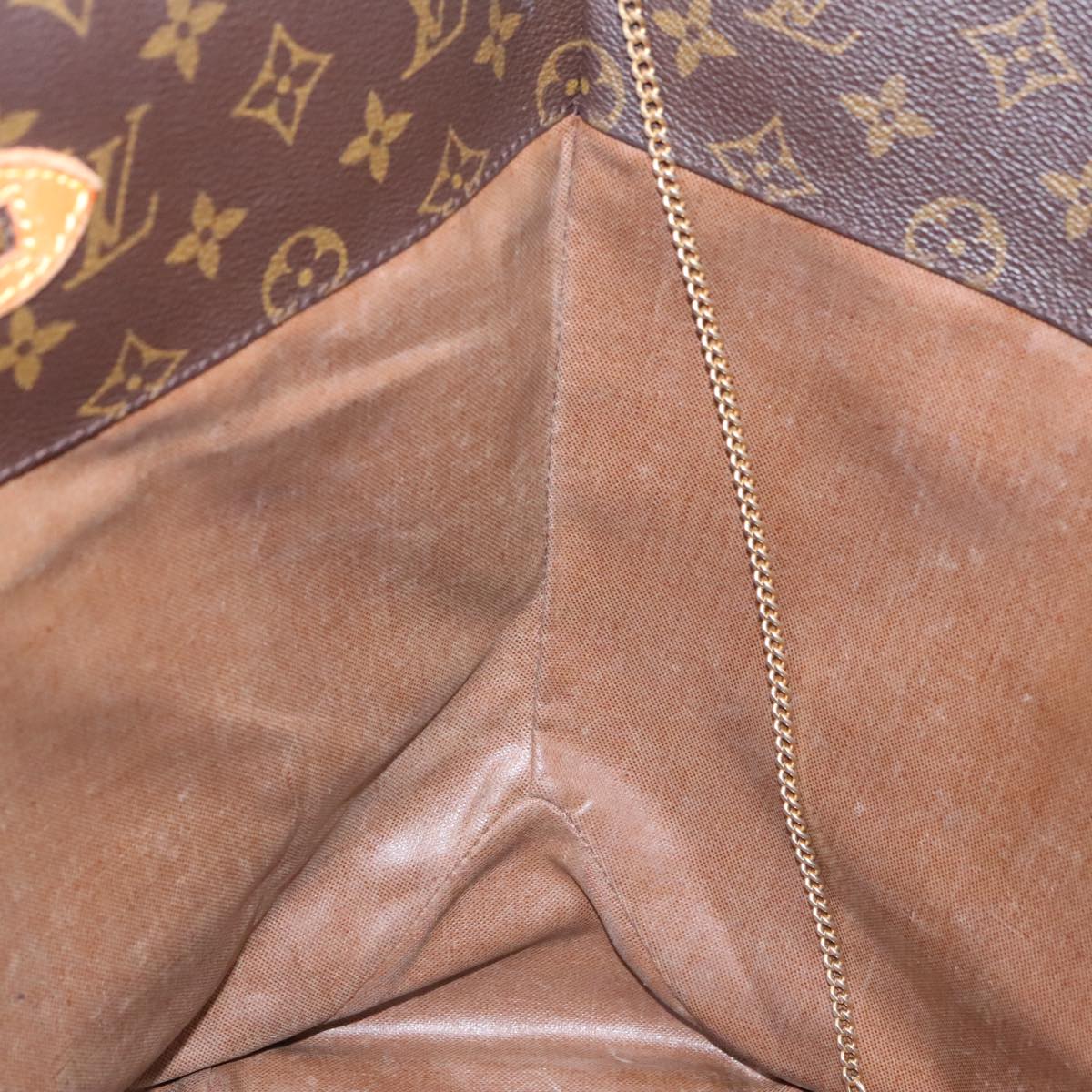 LOUIS VUITTON Monogram Sac Shopping Tote Bag M51108 LV Auth 97608