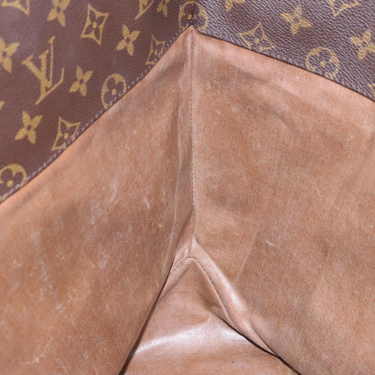 LOUIS VUITTON Monogram Sac Shopping Tote Bag M51108 LV Auth 97608