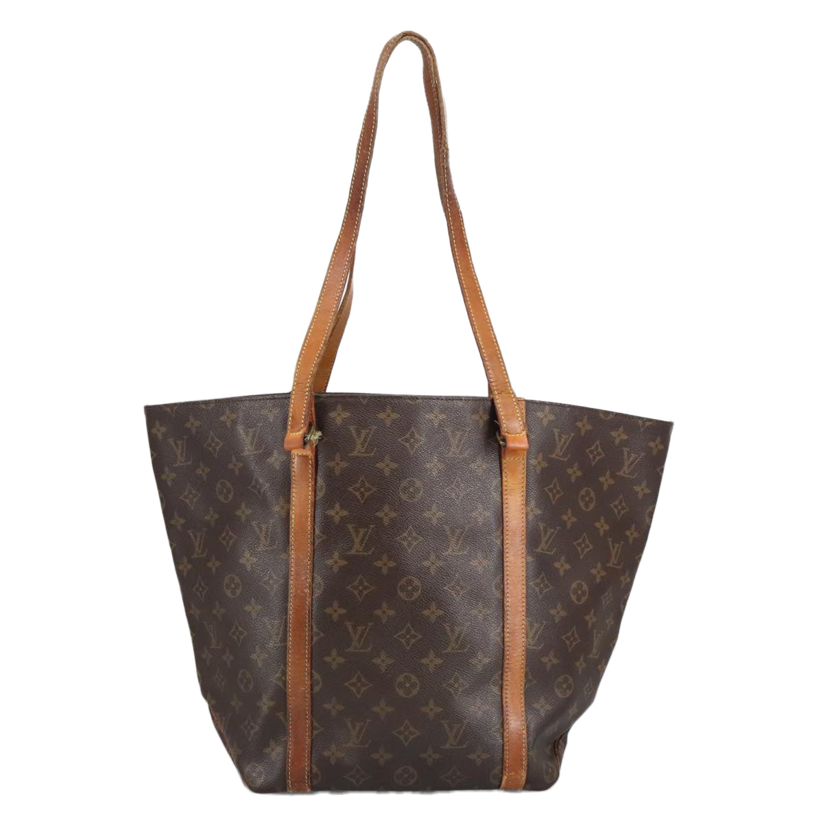 LOUIS VUITTON Monogram Sac Shopping Tote Bag M51108 LV Auth 97608