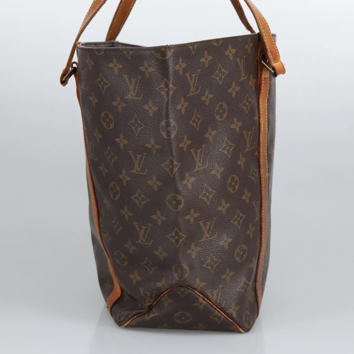 LOUIS VUITTON Monogram Sac Shopping Tote Bag M51108 LV Auth 97608