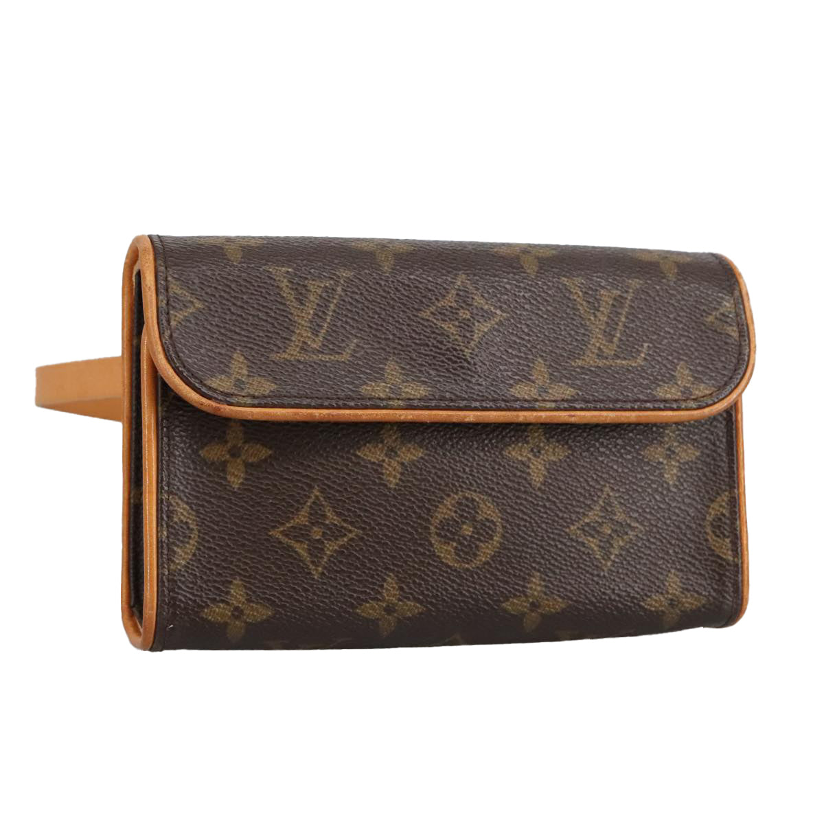 LOUIS VUITTON Monogram Pochette Florentine Waist bag M51855 LV Auth 97621