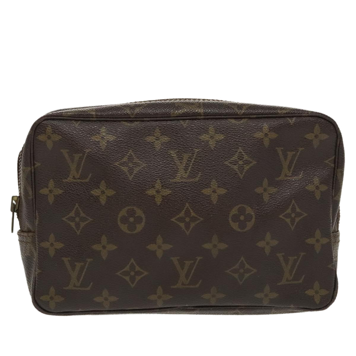 LOUIS VUITTON Monogram Trousse Toilette 23 Clutch Bag Vintage M47524 Auth 97642