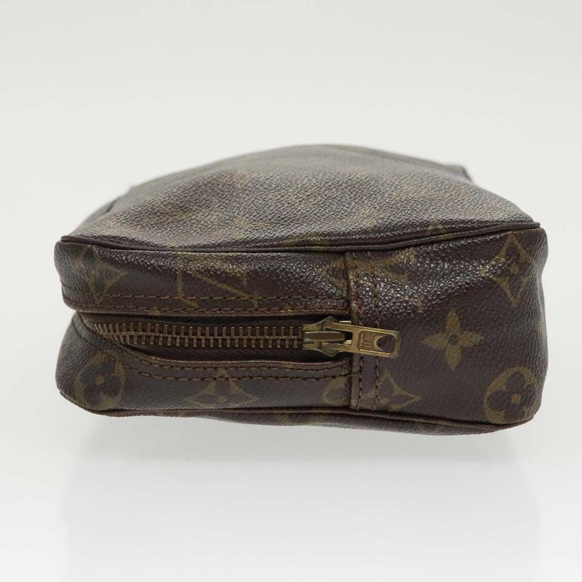 LOUIS VUITTON Monogram Trousse Toilette 23 Clutch Bag Vintage M47524 Auth 97642