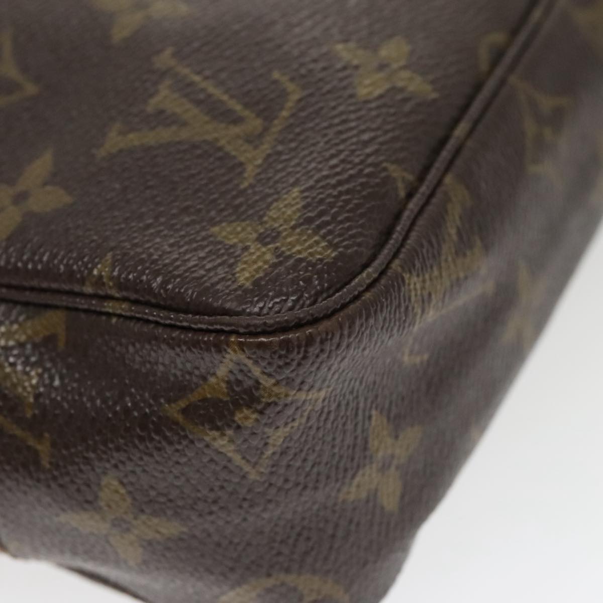 LOUIS VUITTON Monogram Trousse Toilette 23 Clutch Bag Vintage M47524 Auth 97642