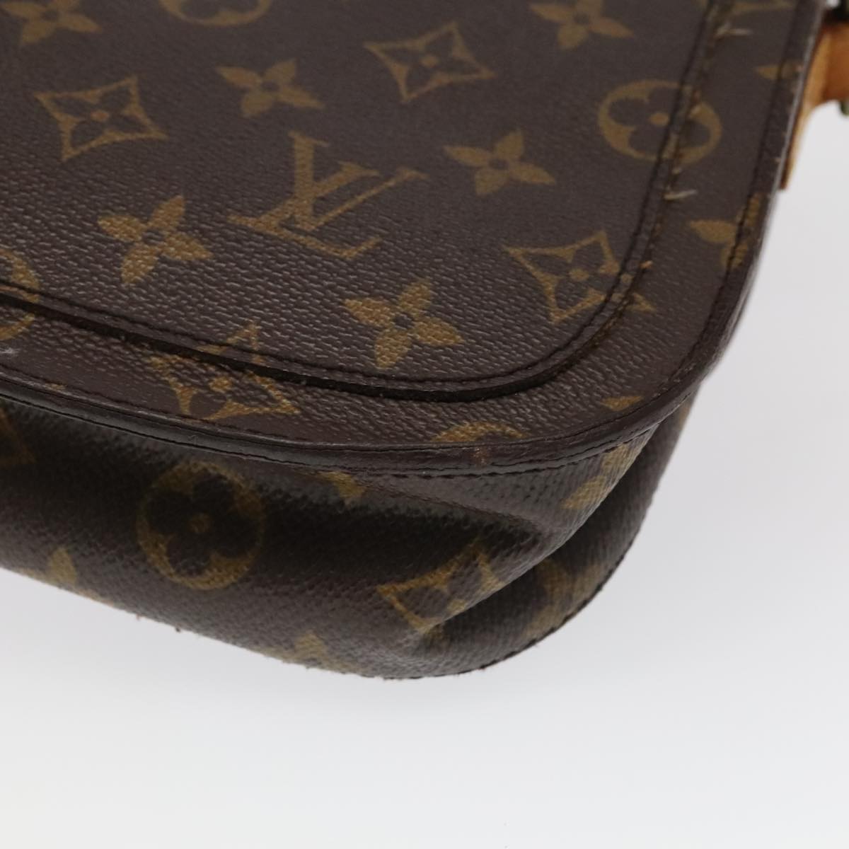 LOUIS VUITTON Monogram Saint Cloud MM Shoulder Bag M51243 LV Auth 97645