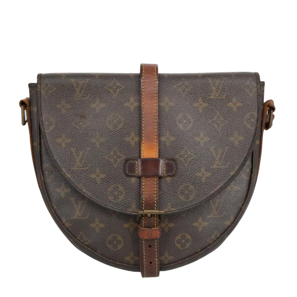 LOUIS VUITTON Monogram Chantilly MM Shoulder Bag M51233 LV Auth 97649