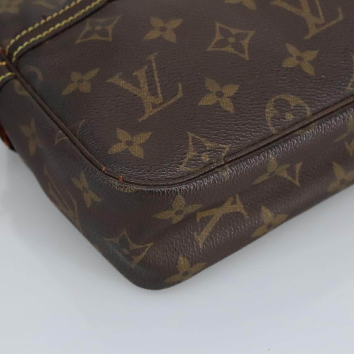 LOUIS VUITTON Monogram Compiegne 23 Clutch Bag M51847 LV Auth 97652