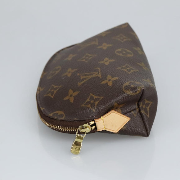LOUIS VUITTON Monogram Pochette Cosmetic PM Cosmetische Etui M47515 LV Auth 97655