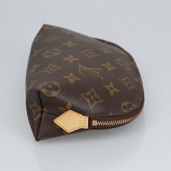 LOUIS VUITTON Monogram Pochette Cosmetic PM Cosmetische Etui M47515 LV Auth 97655