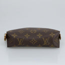 LOUIS VUITTON Monogram Pochette Cosmetic PM Cosmetic Pouch M47515 LV Auth 97655-6
