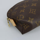 LOUIS VUITTON Monogram Pochette Cosmetic PM Cosmetic Pouch M47515 LV Auth 97655-14
