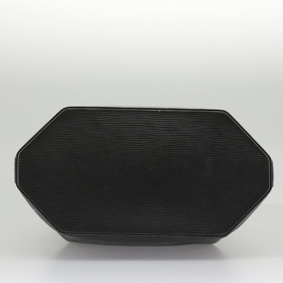 LOUIS VUITTON Epi Sac Depaule GM Shoulder Bag Black M80155 LV Auth 97666