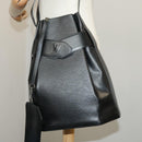 LOUIS VUITTON Epi Sac Depaule GM Shoulder Bag Black M80155 LV Auth 97666-29