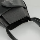 LOUIS VUITTON Epi Sac Depaule GM Shoulder Bag Black M80155 LV Auth 97666-6