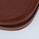 LOUIS VUITTON Epi Jeune FilleMM Shoulder Bag Brown M52153 LV Auth 97688-16